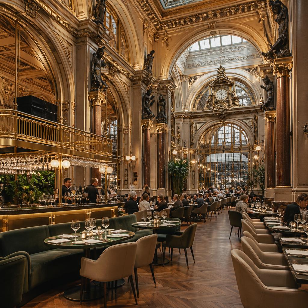 Restaurant Fiera in de monumentale Beurs van Antwerpen